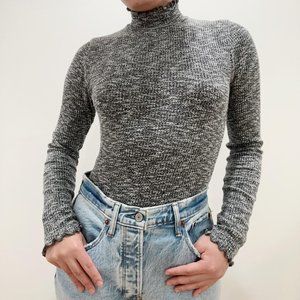 Abercrombie & Fitch Heather Gray Turtleneck | Size XS